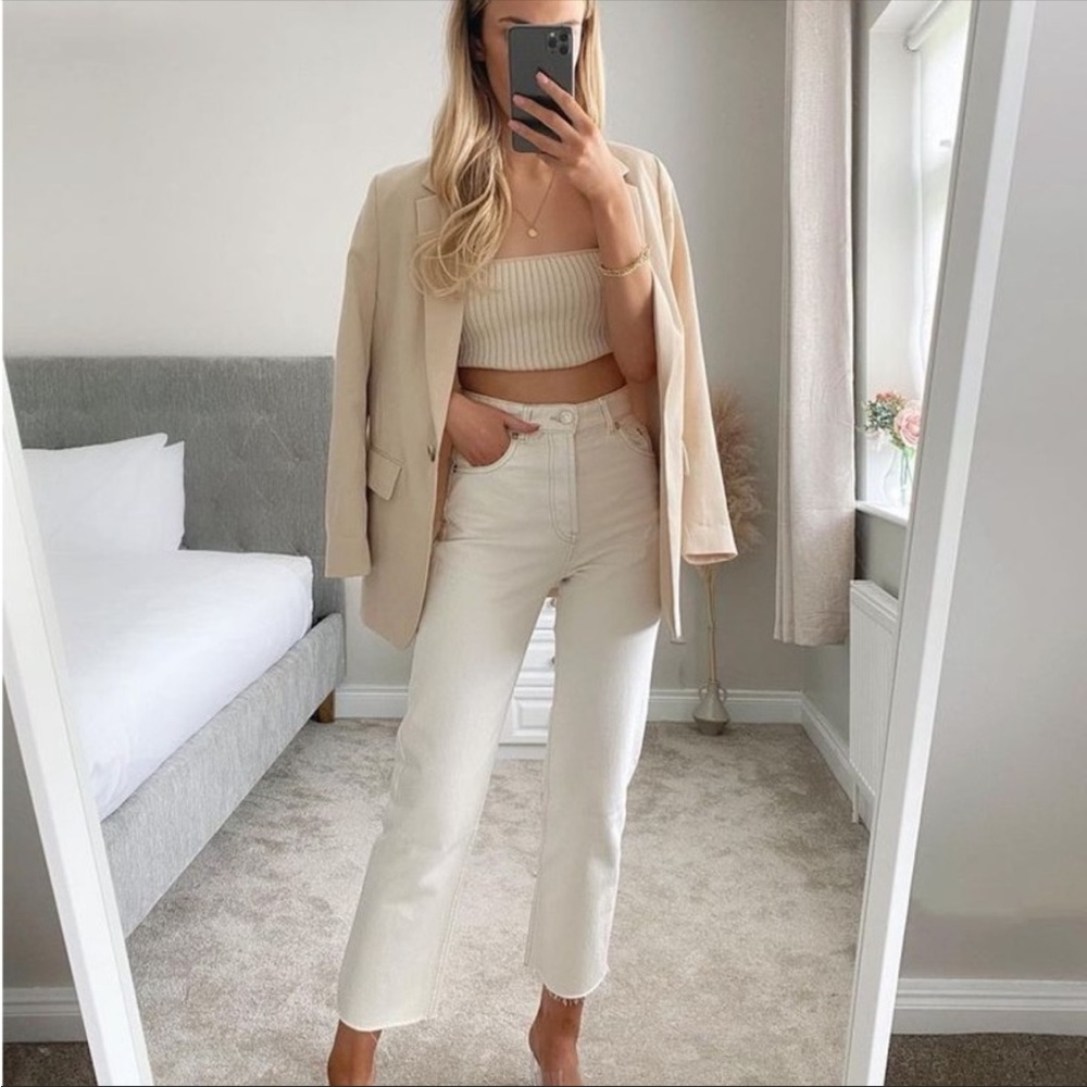 NWT Zara Straight Leg Jeans